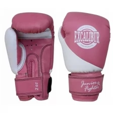 Перчатки боксерские детские Excalibur 8029/4 Pink PU 4 унции